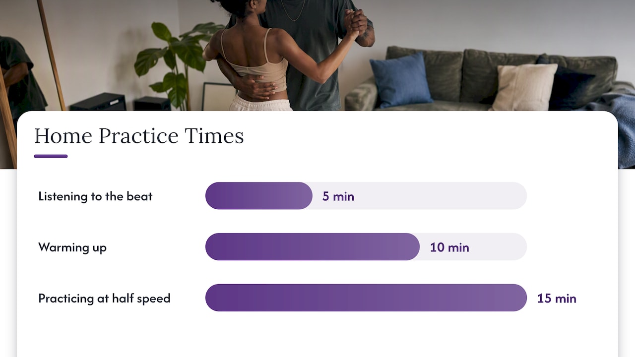 Three timed stages for slow jam practice